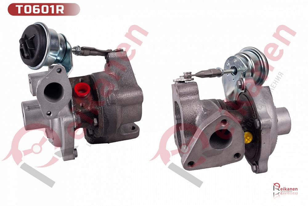 Турбокомпрессор BORGWARNER восстановленный Фиат Добло (FIAT DOBLO) 1.3 JTD 75HP 04-