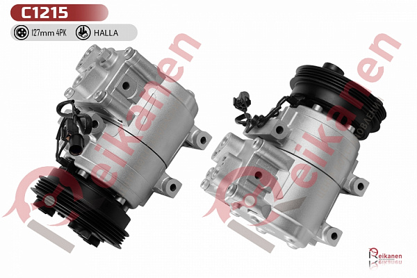 Компрессор кондиционера восстановленный Киа Рио (KIA RIO) 1.3/1.5 00-06 (HCC)
