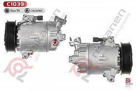 Компрессор кондиционера восстановленный Ниссан Кашкай (NISSAN QASHQAI) 1.6/2.0dCi 10-13 (7PK)