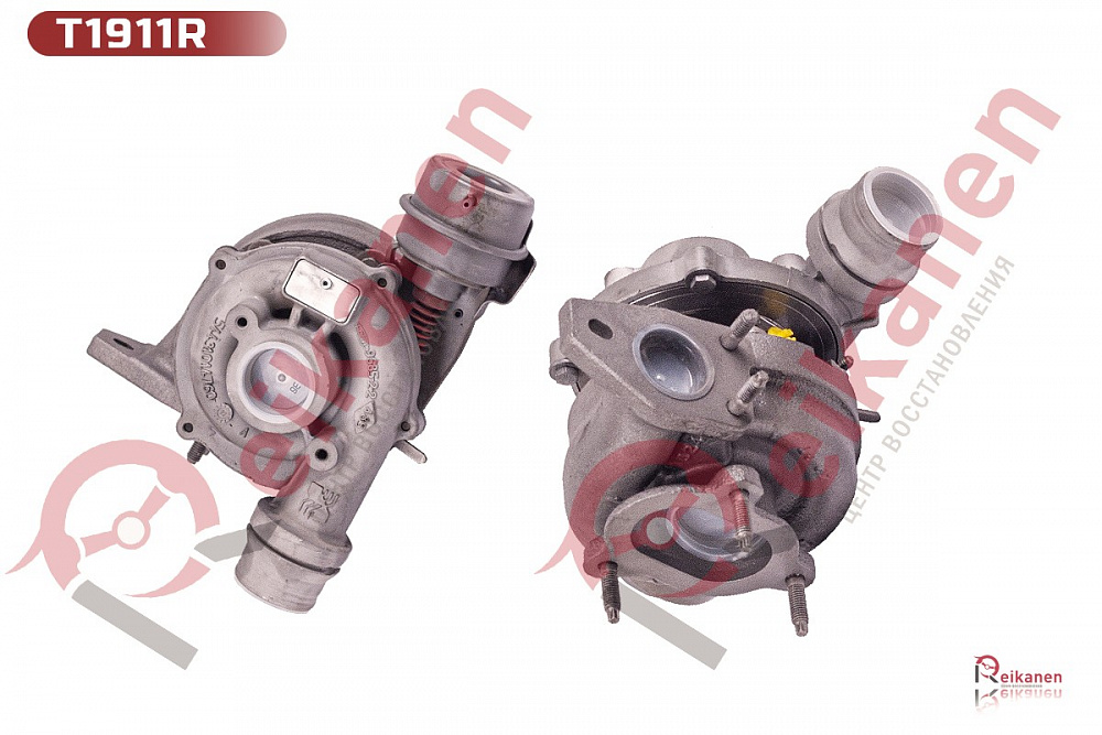 Турбокомпрессор BORGWARNER восстановленный Рено Дастер (RENAULT DUSTER) 1.5 dCi K9K896/898/836/846