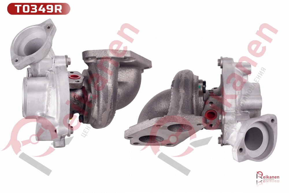 Турбокомпрессор BORGWARNER восстановленный БМВ (BMW) 3/5/6/X3/X5/X6 M57D30 верхняя 06-13