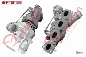 Турбокомпрессор GARRETT восстановленный БМВ (BMW) 1 / 3 N13B16A 11-16