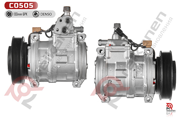 Компрессор кондиционера восстановленный Джип Чероки (JEEP CHEROKEE) 4.0 91-99 6PK