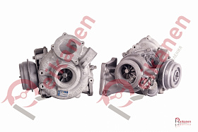 Турбокомпрессор BORGWARNER восстановленный БМВ (BMW) 5/7/X5/X6 N57D30B нижняя 09-15