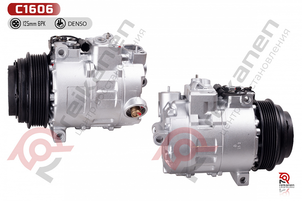 Компрессор кондиционера восстановленный Мерседес (MERCEDES) C/CLK/G/E/ML/S 96-06