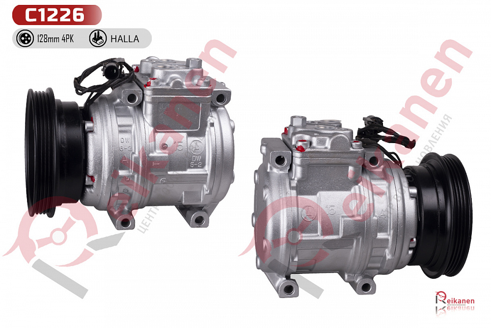 Компрессор кондиционера восстановленный Киа Рио (KIA RIO) 1.3/1.5 00-06 (DOOWON)