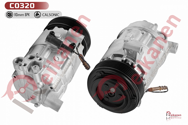 Компрессор кондиционера восстановленный БМВ (BMW) 3 E46 / X3 E83 02-08 6PK