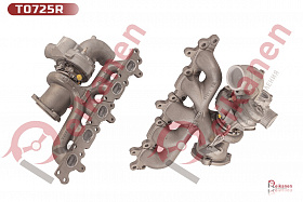 Турбокомпрессор BORGWARNER восстановленный Форд Куга 1 ( FORD KUGA I) / Мондео (MONDEO IV) 2.5 07-