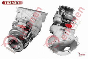 Турбокомпрессор BORGWARNER восстановленный БМВ (BMW) 5/7/X5/X6) N57D30C 11-