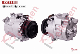 Компрессор кондиционера восстановленный БМВ (BMW) X5 E53 3,0i 02-06 4PK