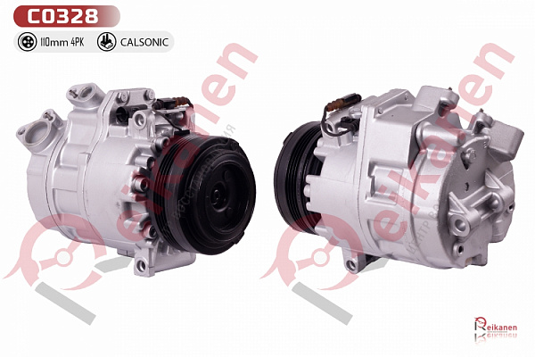 Компрессор кондиционера восстановленный БМВ (BMW) X5 E53 3,0i 02-06 4PK