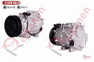 Компрессор кондиционера восстановленный Хюндай Санта Фе (HYUNDAI SANTA FE) III 2.4 12-