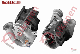 Турбокомпрессор BORGWARNER восстановленный Фиат Дукато (FIAT DUCATO) 2.3 02-06 (KKK)