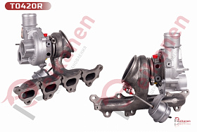 55355617 Турбокомпрессор BORGWARNER восстановленный Опель Астра (OPEL ASTRA) J / Инсигния (INSIGNIA) 1,6 Turbo 07-
