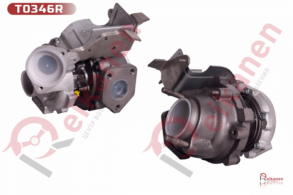 Турбокомпрессор GARRETT восстановленный БМВ (BMW) 5/X3 M47D20(204D4) 05-10 БЕЗ ЭЛ. АКТ