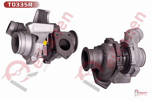 Турбокомпрессор GARRETT восстановленный БМВ (BMW) 1 / 3 N47D20A/C 07-12 БЕЗ ЭЛ. АКТ