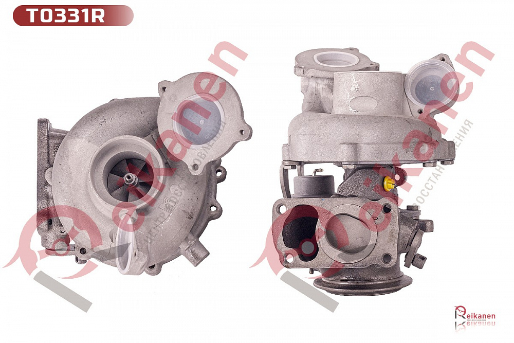 Турбокомпрессор BORGWARNER восстановленный БМВ (BMW) 3/5/X3/X5/X6) 3.0d M57D30 (306D5) 05-10