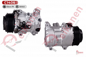 Компрессор кондиционера восстановленный Тойота Камри (TOYOTA CAMRY) 3,5 06-11
