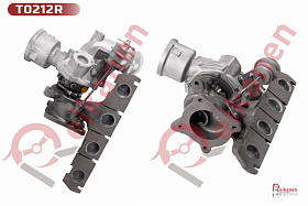 Турбокомпрессор BORGWARNER восстановленный Ауди (AUDI) A4 / A6 2.0 TFSI 05-11